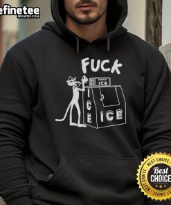 Official TV Dad 'F*ck Ice' Hoodie featuring bold graphics, perfect for fans of humorous and edgy apparel.