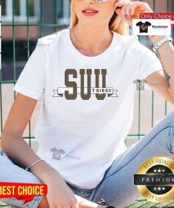 Official Tysdyes SUU Ribbon Ladies Tee featuring a colorful tie-dye design, perfect for stylish casual wear.