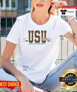 Official Tysdyes Utah State University ladies tee in vibrant colors, perfect for fans and alumni of USU.