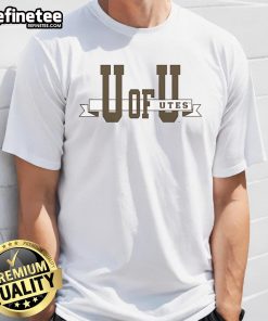 Alt Text: Official Tysdyes Utah Ribbon T-Shirt featuring vibrant colors and a stylish design, perfect for Utah fans.
