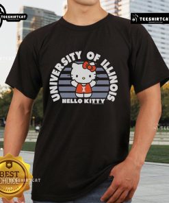 Official University Of Illini Hello Kitty T-Shirt