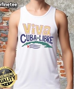 Official Viva Cuba Libre Tank Top featuring a vibrant design, perfect for summer parties and casual outings.