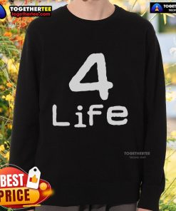 Official Wavves 4 Life sweatshirt featuring a vibrant design, perfect for fans of the band Wavves and casual wear.