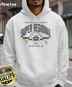 Official West Virginia Mountaineers vs LSU Tigers NCAA D1 Baseball Super Regional 2025 Hoodie in vibrant team colors