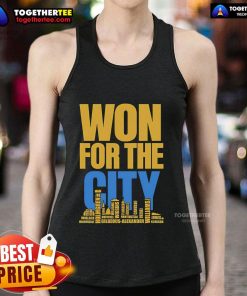 Official tank top for Oklahoma City Thunder fans featuring team logo and vibrant colors, perfect for game day.