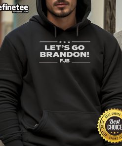 Official WTF Let's Go Brandon FJB Stars Hoodie featuring bold graphics and a stylish design for political statement wear.