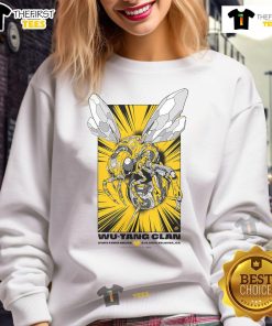 Alt Text: Official Wu-Tang Clan sweatshirt from the June 11, 2025 concert in Atlanta, GA, featuring iconic logo and design.