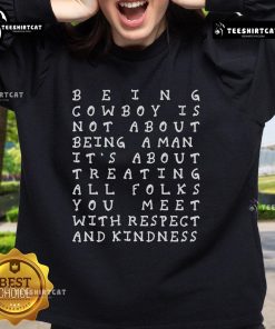 Official Y'all Means All 2025 sweatshirt featuring cowboy-themed design, perfect for embracing inclusivity and Western culture.