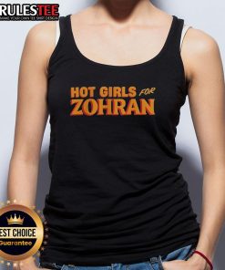 Official Zohran for Mayor of New York tank top featuring bold campaign graphics and vibrant colors.