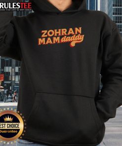 Official Zohran Mamdani hoodie featuring a stylish design, perfect for supporters and fans of Zohran Mamdani.
