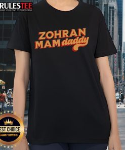 Official Zohran Mamdani Ladies Tee featuring stylish design and comfortable fit, perfect for casual wear.