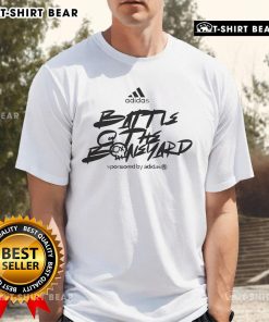 Original Adidas Battle At The Boneyard 2025 T-Shirt featuring bold graphics and a comfortable fit for sports enthusiasts.