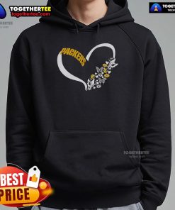 Original Butterflies in My Stomach Green Bay Packers NFL hoodie featuring vibrant team colors and logo design.