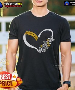 Original Butterflies In My Stomach Green Bay Packers NFL T-Shirt featuring vibrant graphics and team colors for fans.