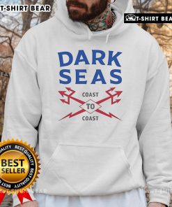 Original Dark Seas Coast to Coast Boundary Line Hoodie in black, featuring a stylish graphic design and comfortable fit.