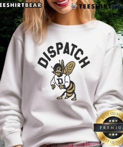 Alt Text: Original Dispatch Yellow Jacket Bee Sweatshirt featuring a vibrant design and cozy fit, perfect for casual wear.