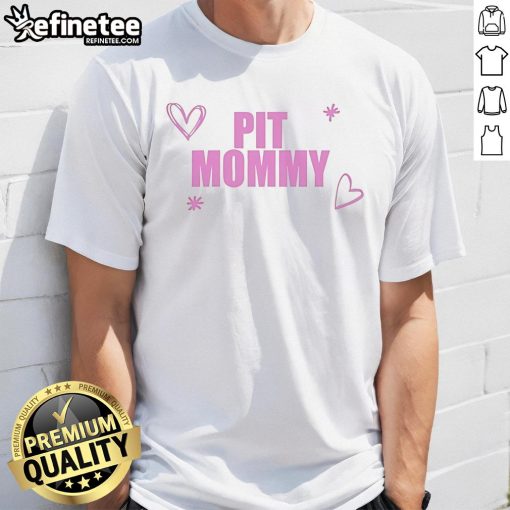 Original Emo Nite Pit Mommy Heart T-Shirt featuring a heart graphic, perfect for emo music fans and casual style.
