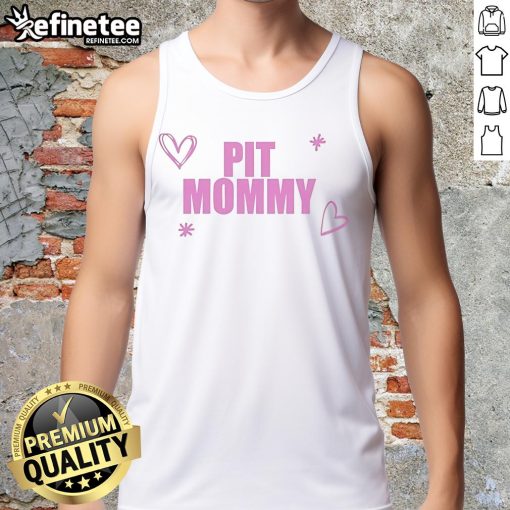 Alt Text: Original Emo Nite Pit Mommy Heart Tank Top featuring a stylish design perfect for emo music fans.