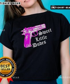 Original Gun Sweet Little Dudes Ladies Tee featuring a stylish design perfect for casual wear and expressive fashion.