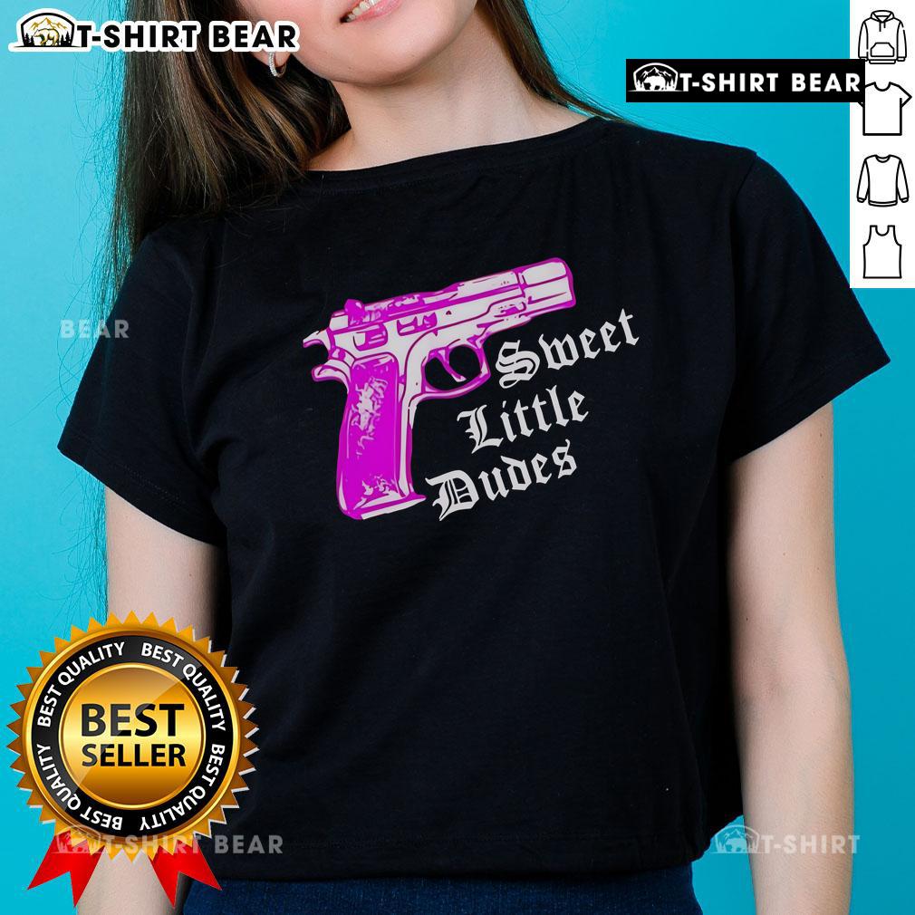 Original Gun Sweet Little Dudes Ladies Tee Original Gun Sweet Little Dudes Ladies Tee featuring a stylish design perfect for casual wear and expressive fashion.