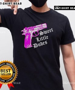 Original Gun Sweet Little Dudes T-Shirt featuring a playful graphic design for kids, perfect for casual outings.