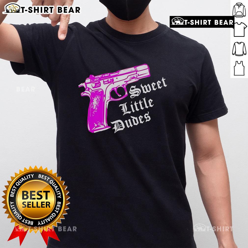 Original Gun Sweet Little Dudes T Shirt Original Gun Sweet Little Dudes T-Shirt featuring a playful graphic design for kids, perfect for casual outings.