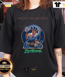 Original Houston Astros Zootopia 2 Ladies Tee featuring vibrant team graphics and a stylish design for fans.