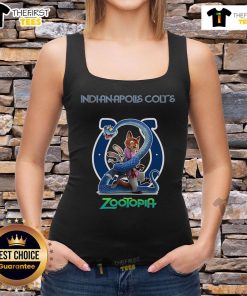 Original Indianapolis Colts Zootopia 2 tank top featuring vibrant colors and a unique design for fans and collectors.