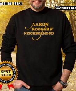 Premium Aaron Rodgers Neighborhood Sweatshirt featuring stylish design and comfortable fit for fans and sports enthusiasts.