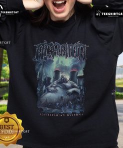 Premium Acrania Totalitarian Dystopia Sweatshirt featuring a bold graphic design, perfect for dystopian fashion enthusiasts.