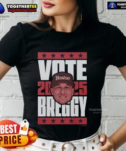 Alt Text: Premium Alex Bregman 2025 Vote Ladies Tee featuring a stylish design for baseball fans supporting Bregman.