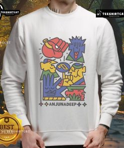 Premium Anjunadeep X Yay Abe sweatshirt featuring a stylish design and comfortable fit, perfect for music lovers.