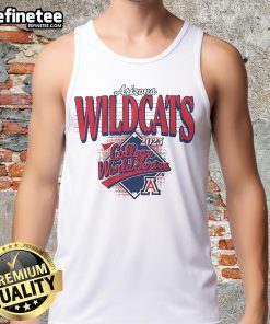 Premium Arizona Baseball 2025 College World Series tank top featuring vibrant team colors and stylish design.