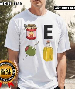 Premium Chef Brian Tsao Jam E Olive Oil T-Shirt featuring a stylish design for culinary enthusiasts and food lovers.