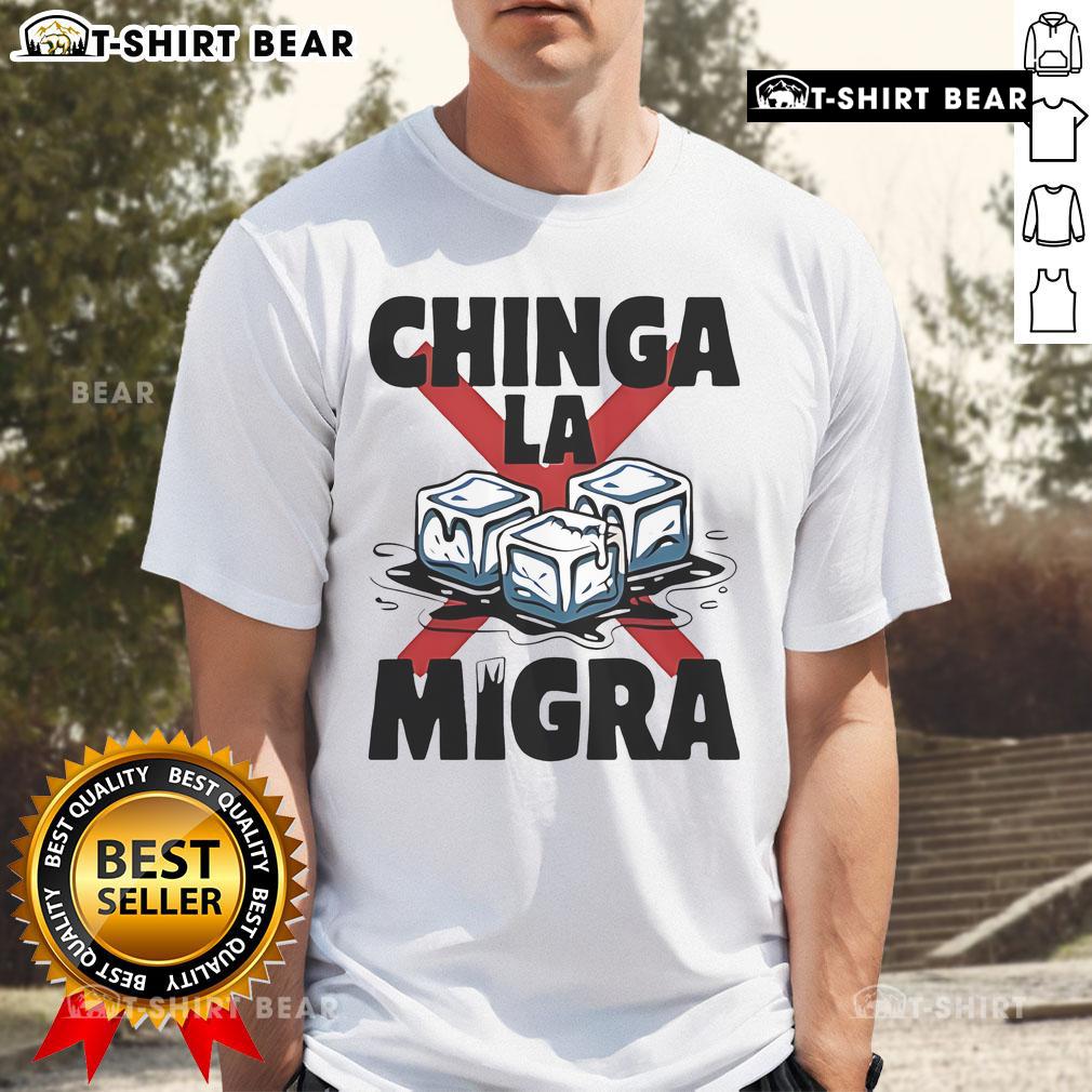 Premium Chinga La Migra Anti Ice Protest T Shirt Premium Chinga La Migra Anti Ice Protest T-Shirt featuring bold graphic design for activism and social justice apparel.