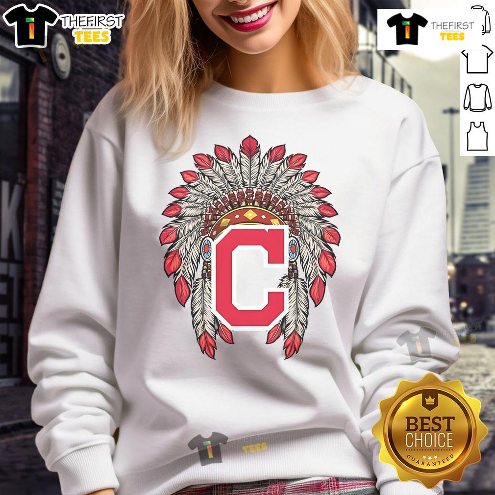 Premium Cleveland Guardians Native American Logo Sweatshirt Premium Cleveland Guardians Native American logo sweatshirt featuring vibrant colors and soft fabric for ultimate comfort.