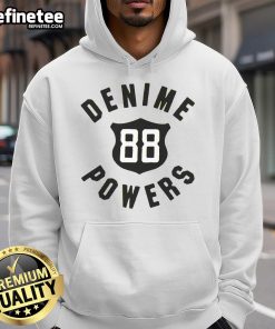 Premium Denim Power 88 Hoodie in stylish design, perfect for casual wear and ultimate comfort.