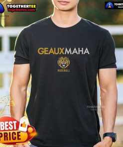 Alt Text: Premium Geauxmaha Baseball LSU T-Shirt featuring vibrant colors and a stylish design for passionate fans.