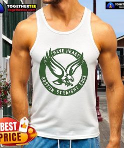 Alt Text: Premium Have Heart Boston Straight Edge Eagle Tank Top featuring a bold eagle design and comfortable fit for casual wear.