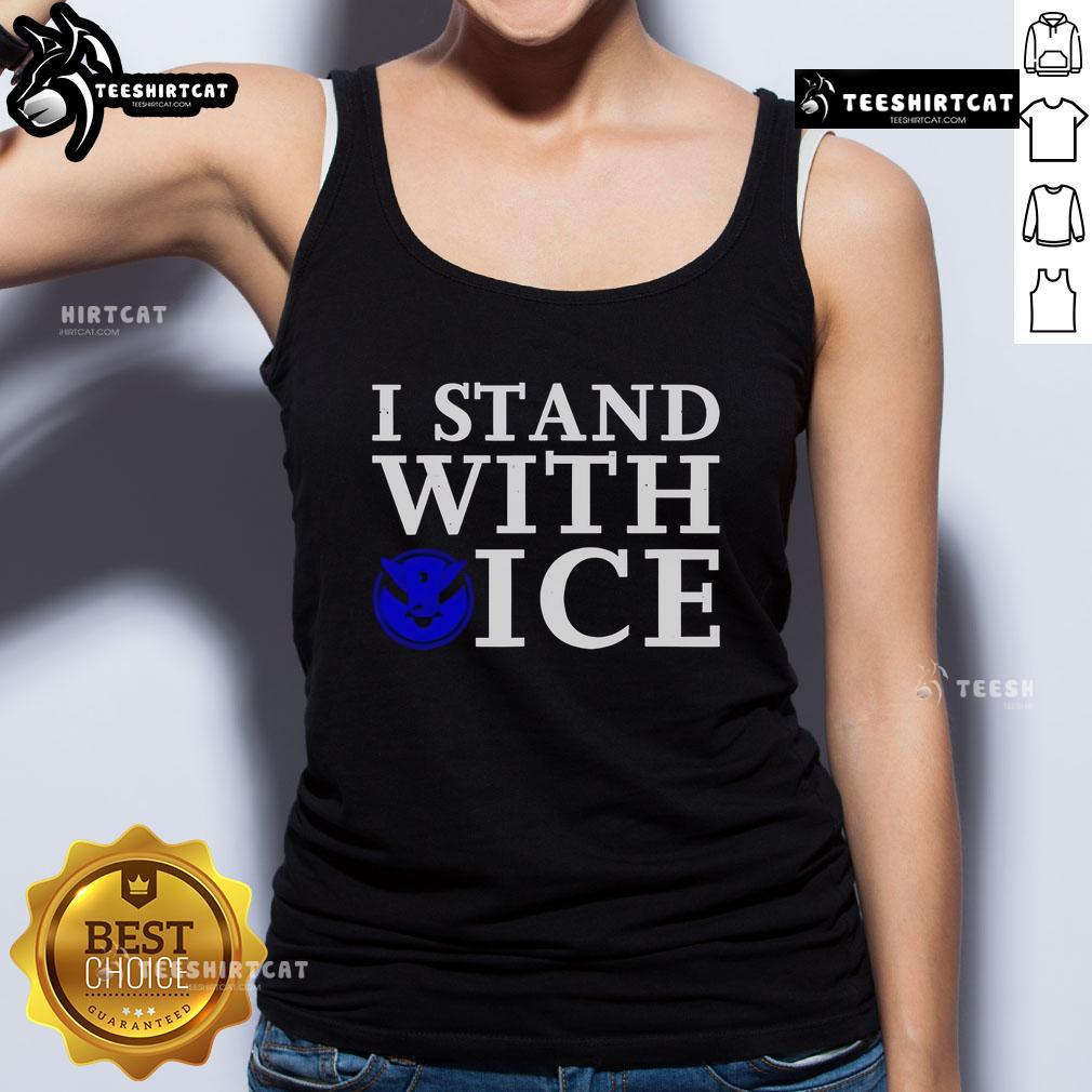 Premium I Stand With Ice Pro Law Enforcement Tank Top