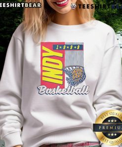 Vintage 1999 Premium Indy Women's Basketball sweatshirt showcasing team spirit and retro style.