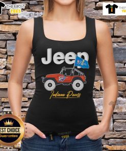 Alt Text: Premium Jeep NBA Finals Oklahoma City Thunder tank top featuring team logo and vibrant colors, perfect for fans.