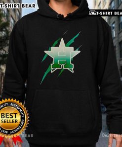 Premium Jurassic World Rebirth hoodie featuring the Houston Astros logo, perfect for fans and collectors.