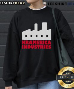 Alt Text: Premium Kramerica Industries Vandelay Latex Division Sweatshirt featuring a stylish design and comfortable fit.