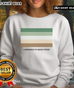 Premium Largemouth Bass Pride Sweatshirt featuring a stylish bass graphic, perfect for fishing enthusiasts and casual wear.