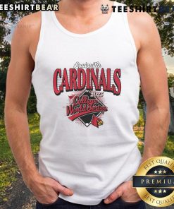 Premium Louisville Baseball 2025 College World Series tank top featuring team colors and stylish design for fans.