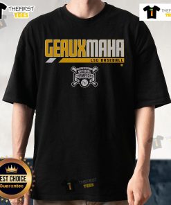Premium LSU Baseball 2025 National Champions Geauxmaha T-Shirt featuring team colors and championship logo.