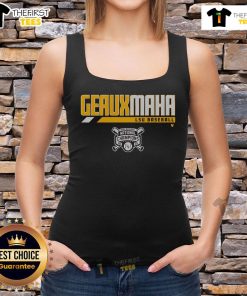 Premium LSU Baseball 2025 National Champions Geauxmaha Tank Top showcasing vibrant team colors and logo design.
