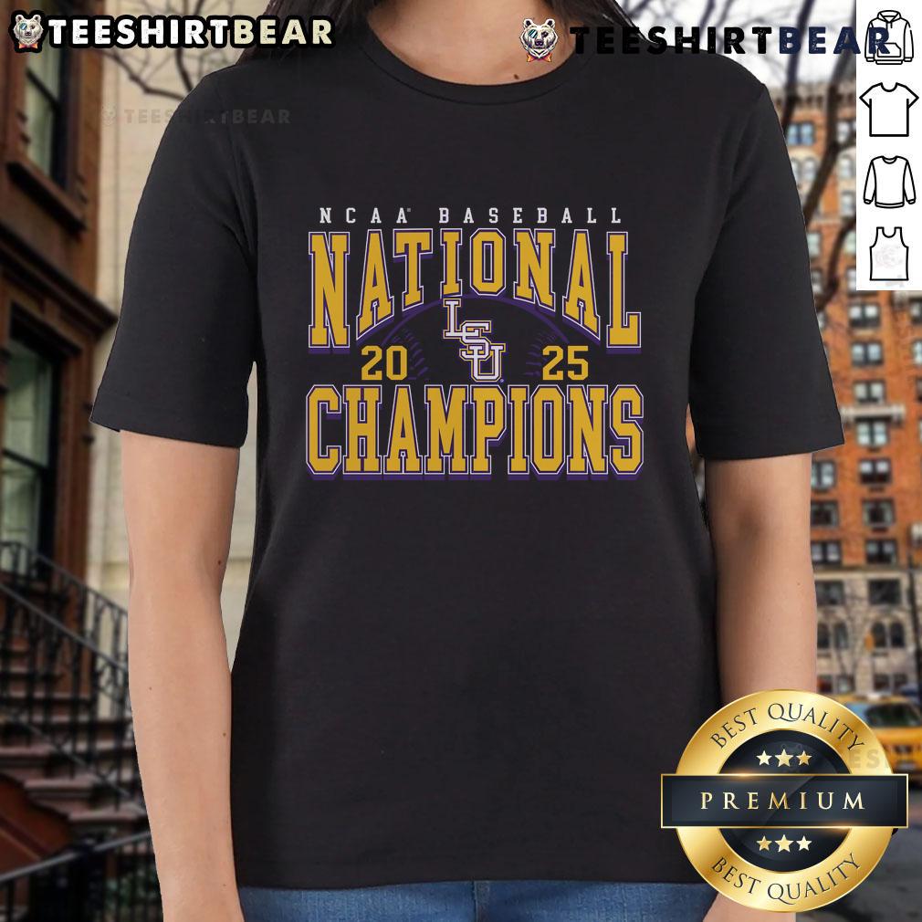 Premium LSU Tigers 2025 NCAA Baseball Men's College World Series Champions Ladies-Tee Premium LSU Tigers 2025 NCAA Baseball Men's College World Series Champions ladies tee in vibrant colors and stylish design.