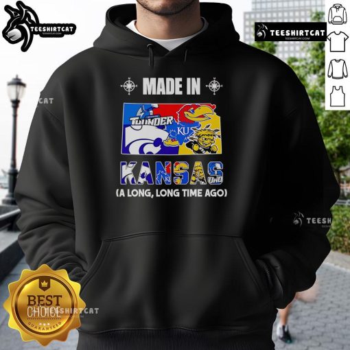 Premium Made In Kansas A Long Long Time Ago Hoodie featuring a stylish design and comfortable fit, perfect for casual wear.